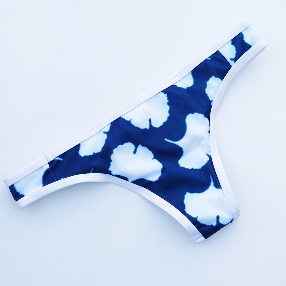 Tavik Jayden Bikini Bottom Blue and White Medium - Picture 4 of 7